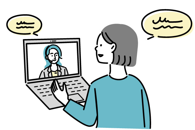 キャリアアップイメージのイラスト