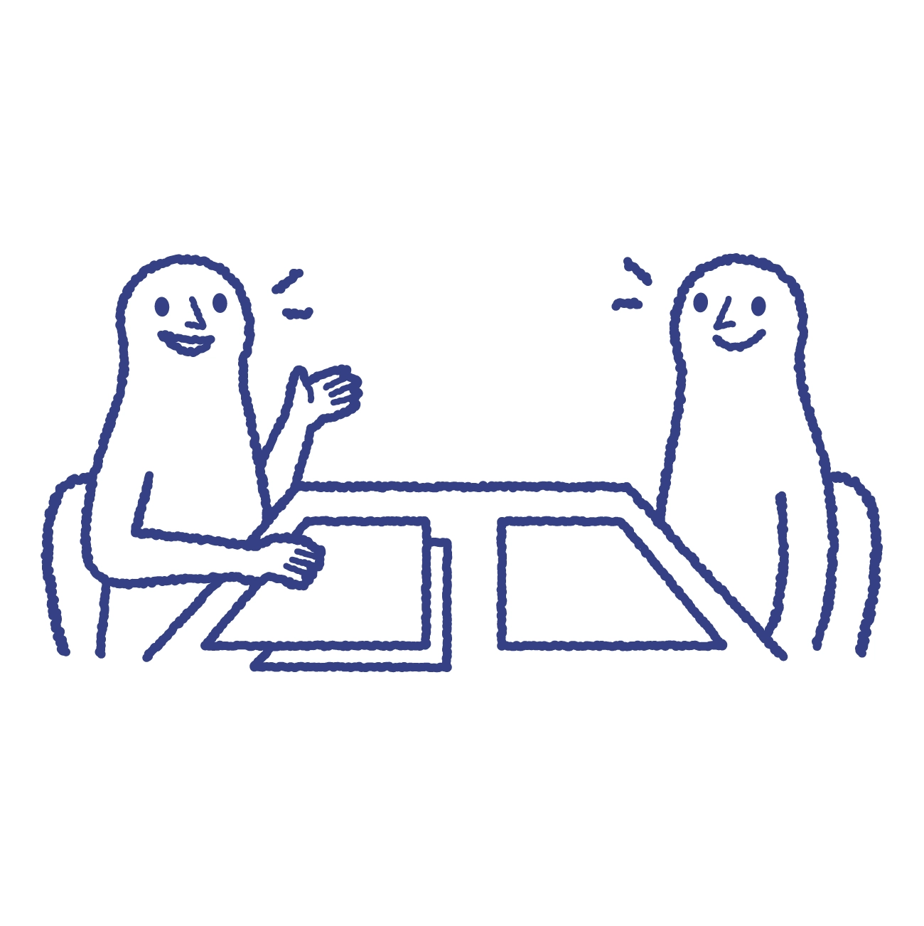 外国人スタッフとの1on1ミーティング